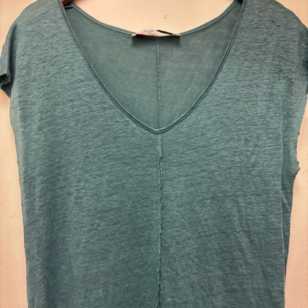 Free People Beach 100% Linen Tunic
